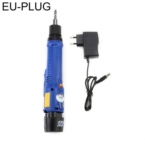 12V wiederaufladbarer handgehaltener Elektroschrauber-Bohrerhalter mit geradem Schaft