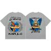 Cantante Karol G Tropicoqueta Tour 2026 Magliette Grafiche Uomo Donna Moda Vintage T-shirt Estiva Casual Ampia Magliette in Cotone