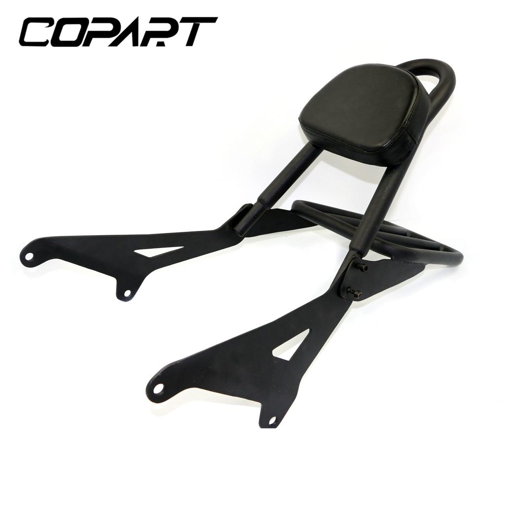 Motorcycle Detachable Backrest Rear Seat Sissy Bar Passenger Luggage Rack For Yamaha Stryker 1300 XVS1300 XVS 1300 All Years