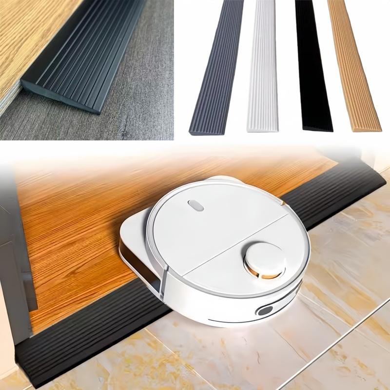 1PC 80cmX5.5cm Multi Purpose Ramp Pad - Self-adhesive, Durable, Anti Slip, Suitable for Sweeping Robots,  Carts