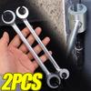 Door Hinge Adjustment Wrench Double Head Bender Hinges Gap Repair Easy To Carry Flag Hingles Round Bolt Adjustable Wrench Tools