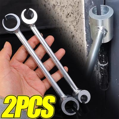 Door Hinge Adjustment Wrench Double Head Bender Hinges Gap Repair Easy To Carry Flag Hingles Round Bolt Adjustable Wrench Tools