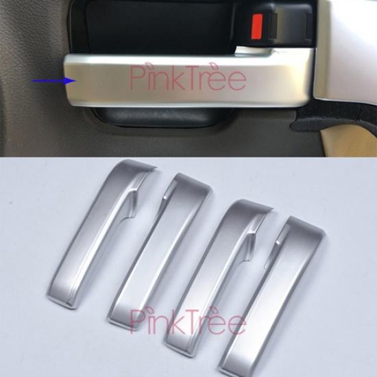 

Chrome Interior Door Handle Cover For Toyota Land Cuiser 200 LC200 2007-2012 2013-2016 2017 2018 4 PCS SUV Styling