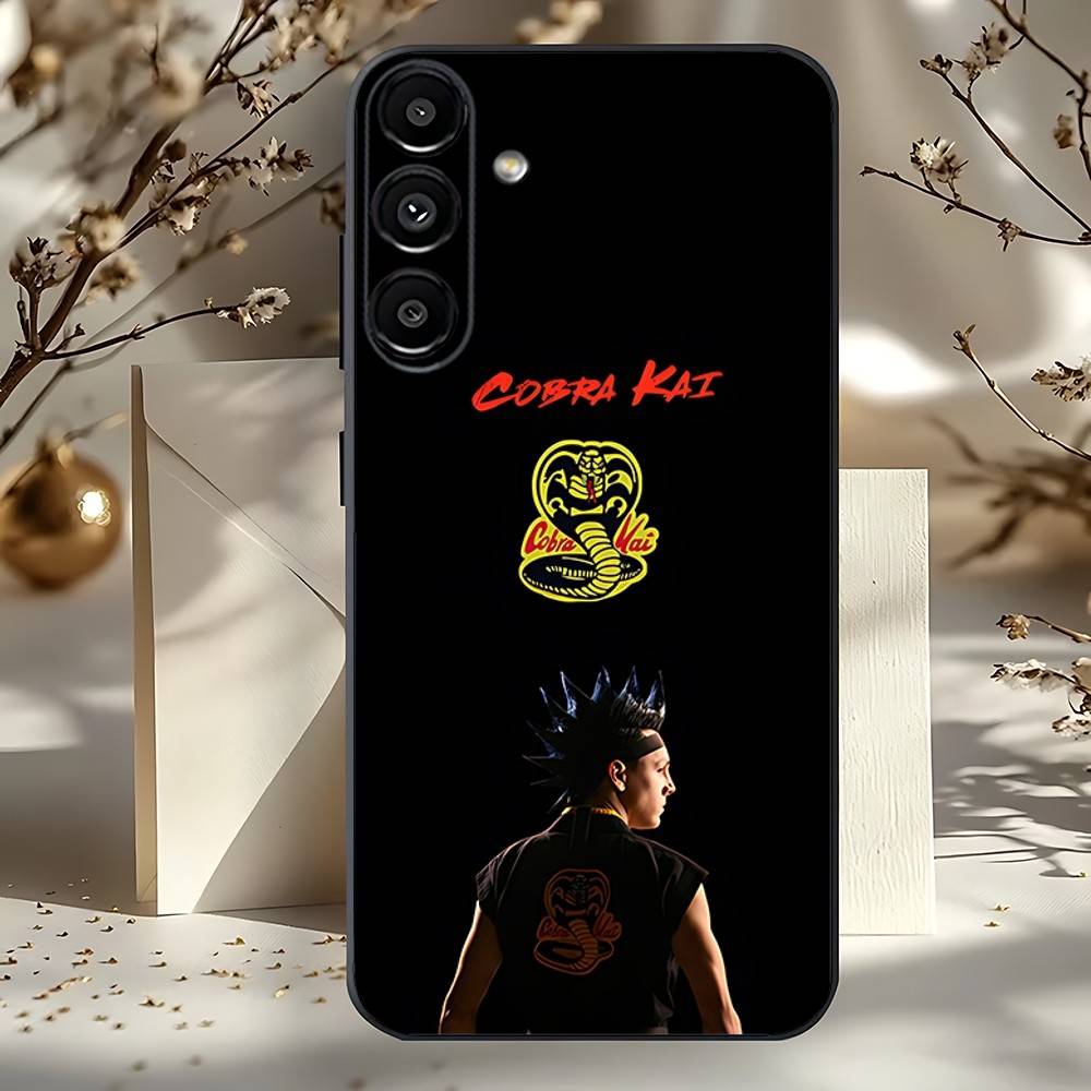Cobra Kai Snake Logo art Phone Case Silicone Soft For Samsung Galaxy A73,31,32,72,41,53,52,71,22,5G,Note,J7,8,9