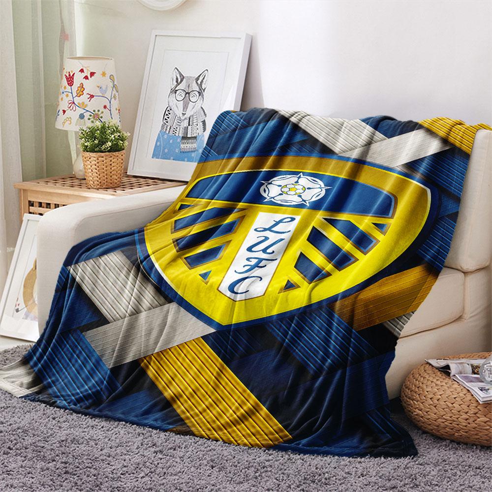 Leeds United A.F.C Blanket, High Quality Comfortable for All Seasons, Home Decor, Warmth and Comfort