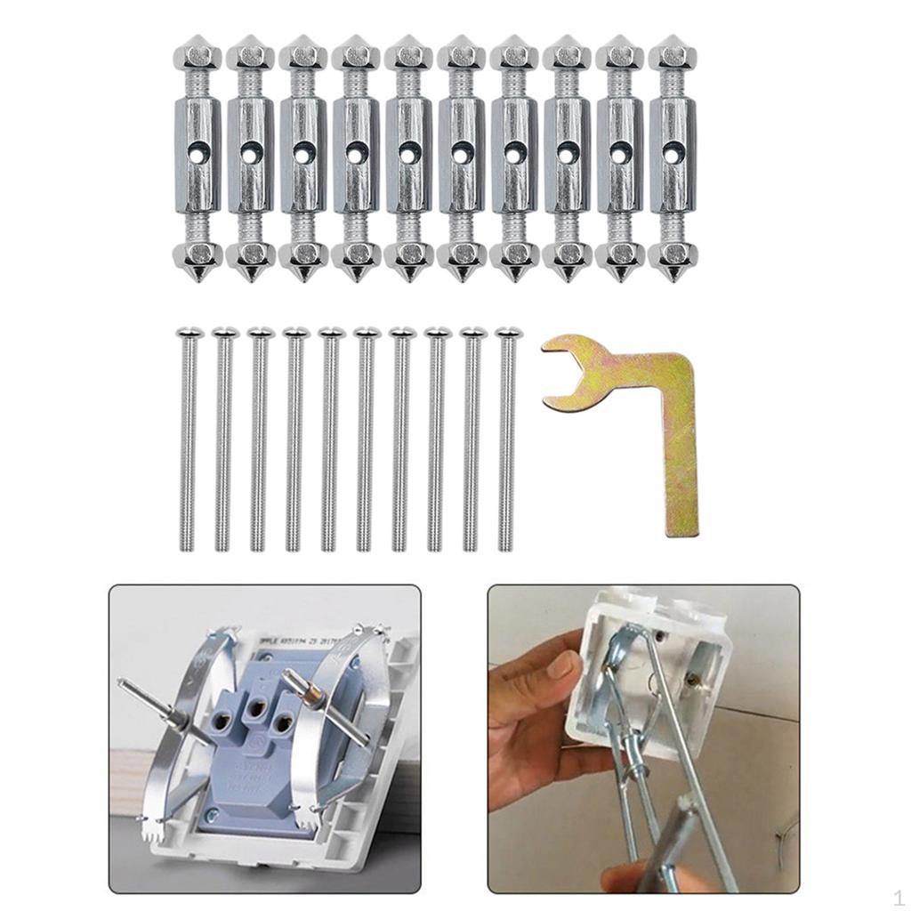 Screws Support Rod Kit Rust-resistant Wall Switch Repair Tool