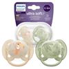 Baby Silicone Pacifier - Philips Avent - SCF09107 - 0 To 6 Months - Ultra Soft - BPA-free - with Sterilization Case