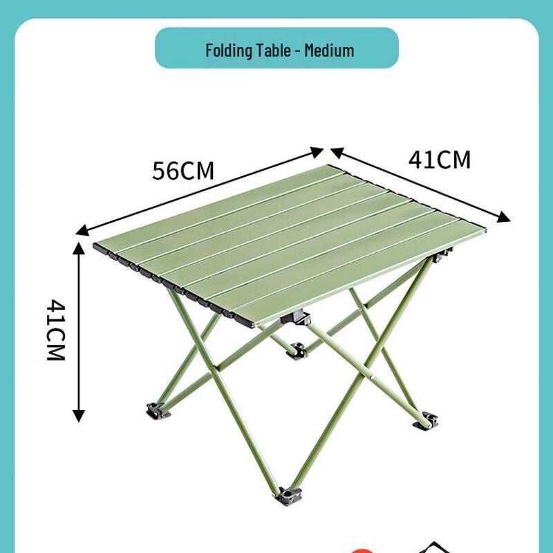 Outdoor Camping Folding Roll-Up Table