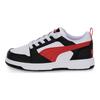 Rebound V6 Low Ac Ps Comfortable Low-Top Kids Skate Shoes Kids Sneakers White Black 396742-04