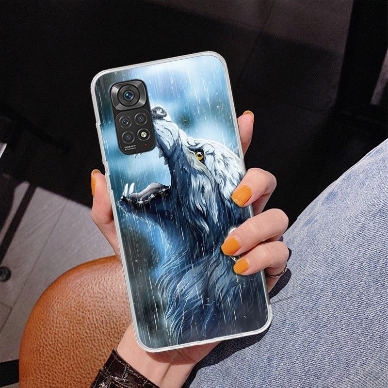 Angry Animal Wolf Fierce Phnoe Case for Phnoe Case for Xiaomi Redmi Note 15 14 14S 13 Pro Plus 12 12S 11S 11E 10S 10 11T 5G Uniq