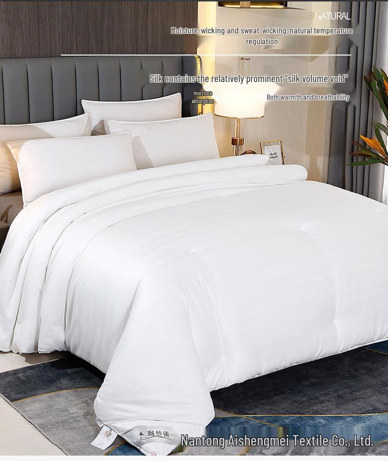 Red Comforter: Down Alternative for All Seasons - Handmade, Thickened Winter, Summer Quilt, Wedding Gift