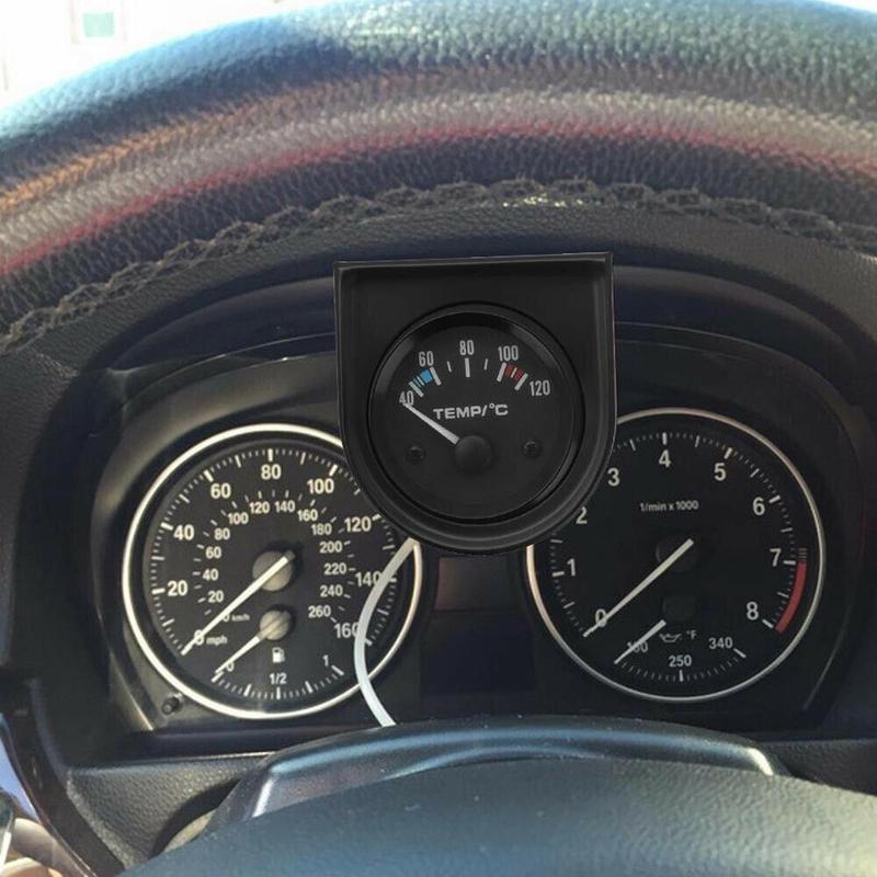 Gauge Temperature Gauge Garden Indoor Kitchen Office Accessories Parts Replacements 1 Pc 1/8” NPT 52mm Black Dial