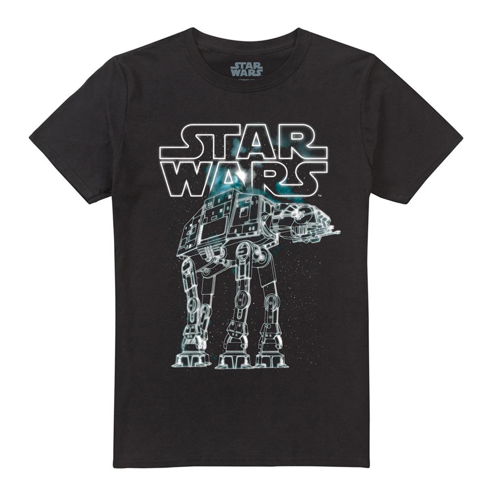 STAR WARS Unisex Tričko AT-AT Impérium vrací úder pro dospělé