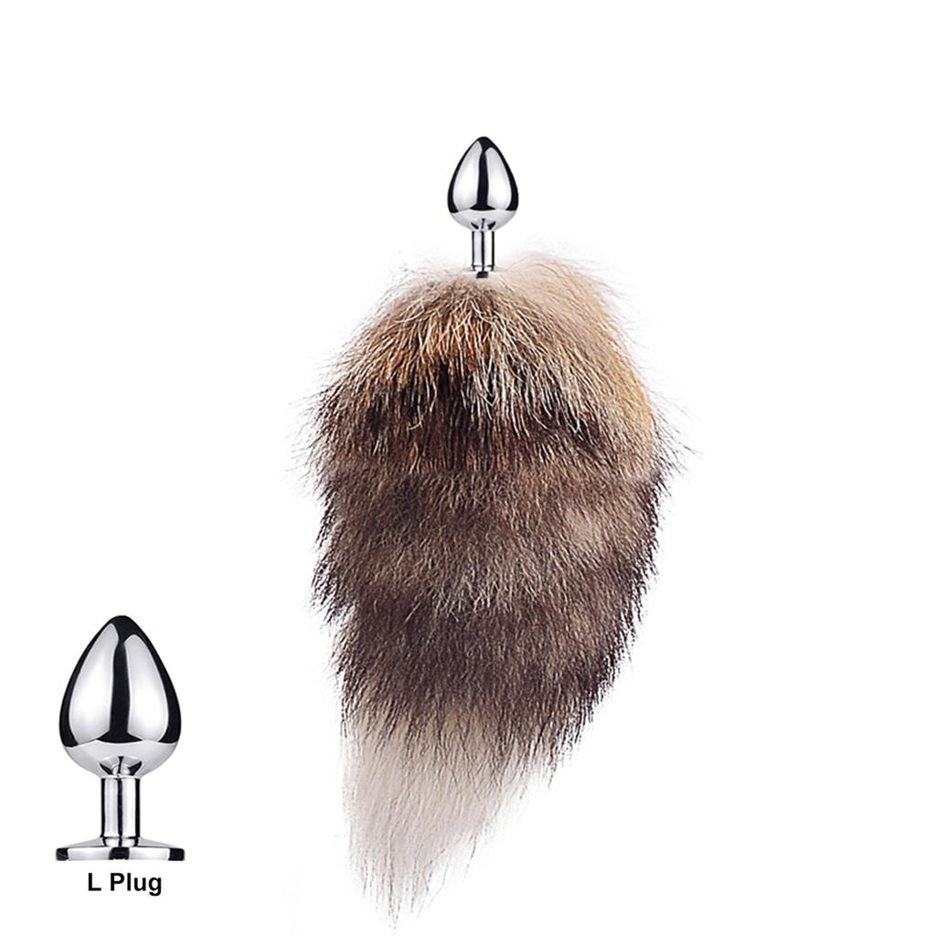 Furry for Keychain Fox Tail Cat Small Props Real Hair Small Tail Removable Pendant Keychain for Women