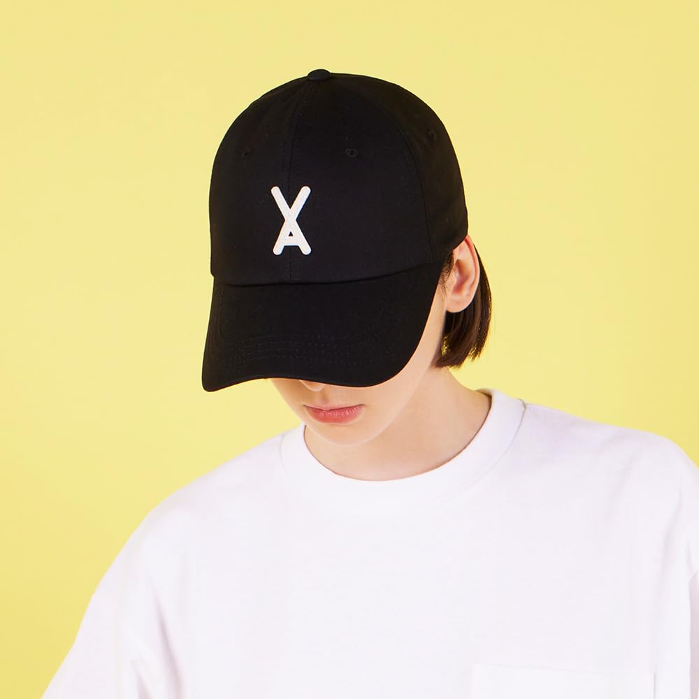 VA Applique Über Passform Baseballkappe Schwarz