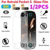 Für Retroid Pocket 5 Spielkonsole Displayschutzfolie Gehärtetes Glas Displayschutz 9H Kratzfestes Glasfolie Spielkonsole
