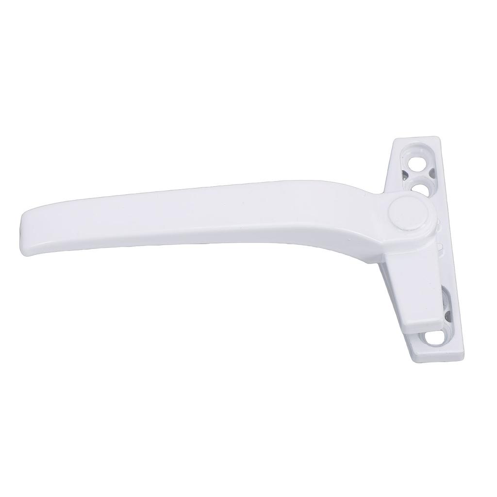 Rechter und linker Fensterverschluss Ersatz Aluminiumlegierung Universal Drehkippfenster Abschließbarer Griff Weiß