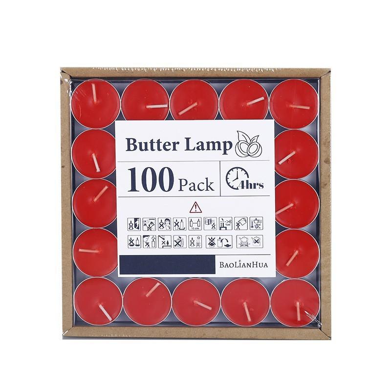 Smokeless Odorless White Tea Light Candles for Heating, Scented Candle Wax for Sealing, and Warming Tea.