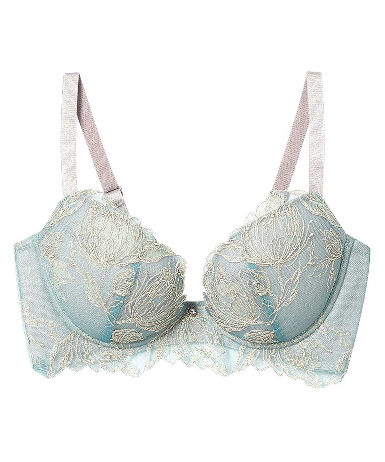 

чистое декольте поддерживает грудь размеров от A до G больших размеров Бюстгальтер BYJ387 TU C65 [Amphi/Wacoal] Бюстгальтер, создание, подмышки, полный, чашки, [Glama-Rich Двойное наполнение