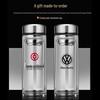 OLOEY Large Capacity Borosilicate Glass Tea Infuser Bottle