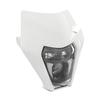 Phare LED + plaque pour KTM EXC / EXC-F / Freeride / Enduro / SMC 14-25 SW3 blanc