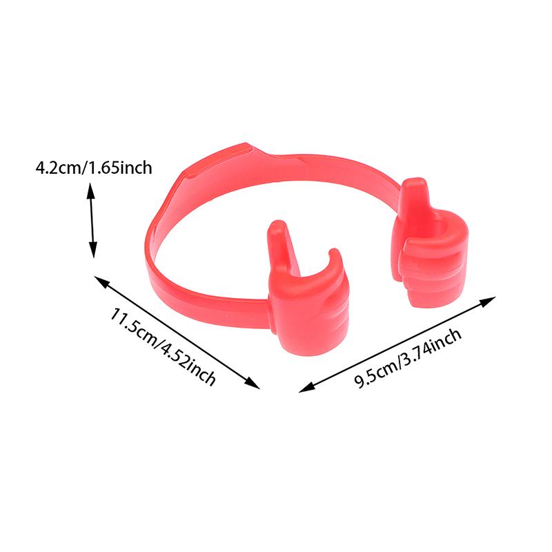 Thumbs Up Phone Holder Lazy Mobile Phone Thumb Stand Portable Elastic Creative Universal
