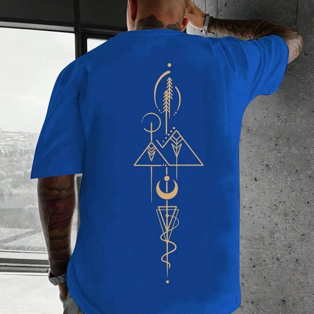 

Летняя мужская футболка с 3D-принтом, мягкая, удобная, дышащая, с круглым вырезом, для улицы, в стиле кэжуал, трендовый топ 4XL