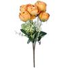 Bouquet of 7 ROSES 45 CM Salmon Color