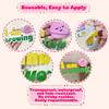 11 Positive Affirmation Mirror Stickers | Reble Static Decals with Motivational Quotes | Teen Girl Gift for Pirational Bathroom Mirror & Window Decor
