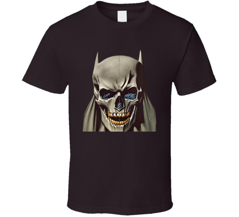 Batman Skull Face T Shirt S