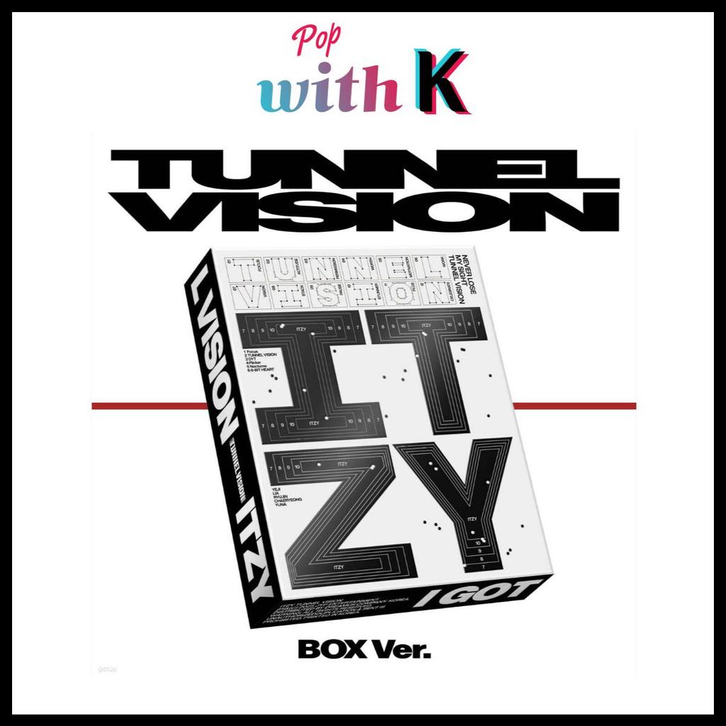 ITZY VISIÓN DE TÚNEL / Álbum (Versión caja)