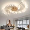 Modern Creative Fireworks LED Ceiling Lamp Nordic Living Room Lights Lustre Home Indoor Bedroom Dining Room Ceiling Chandeliers