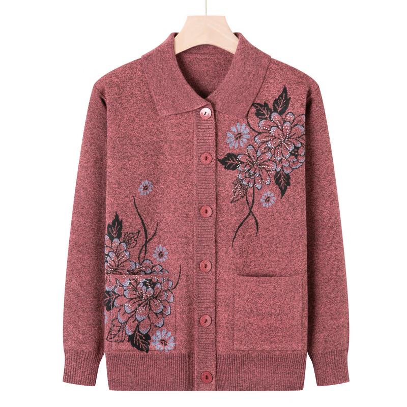 Yalu Women's Plus Size Floral Cardigan Sweater