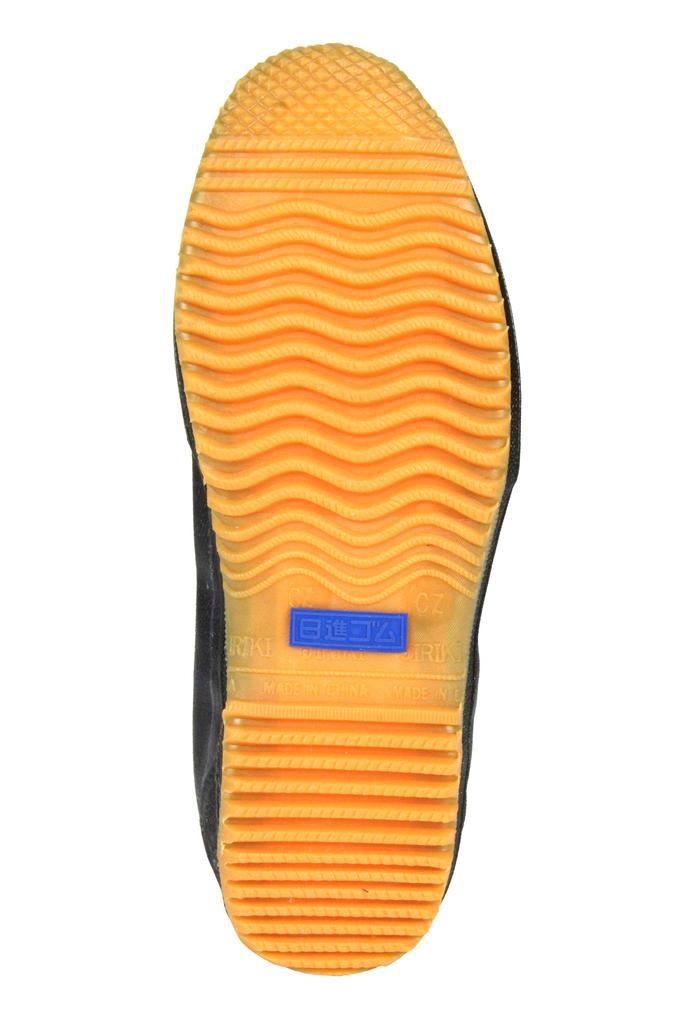 Arbeitsschuhe für runden Klettverschluss, hoch, ohne Zehen, cm [Nissin-Gummi], selbstwachsend, Zehenbereich, Verschluss, Kleber, Kappe, Herren, Marineblau, 23,5