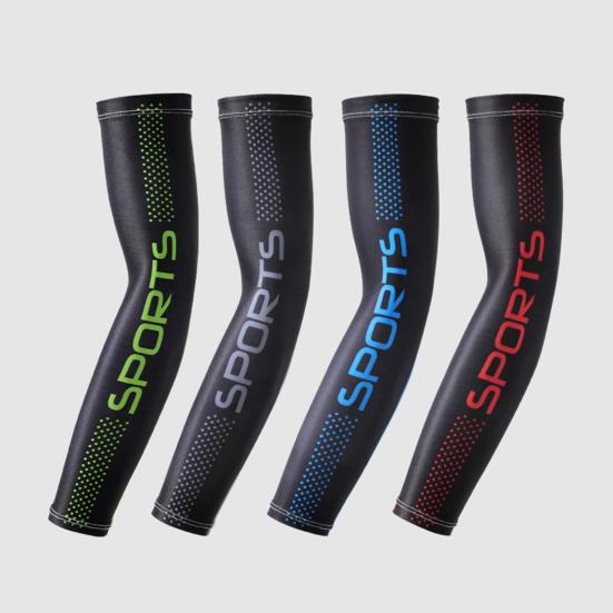 1 წყვილი თხელი მაგარი მაღალი ელასტიურობის მკლავები მამაკაცის ყინულის აბრეშუმის საცხენოსნო მზისგან დამცავი ყდის კოსტუმების აქსესუარები