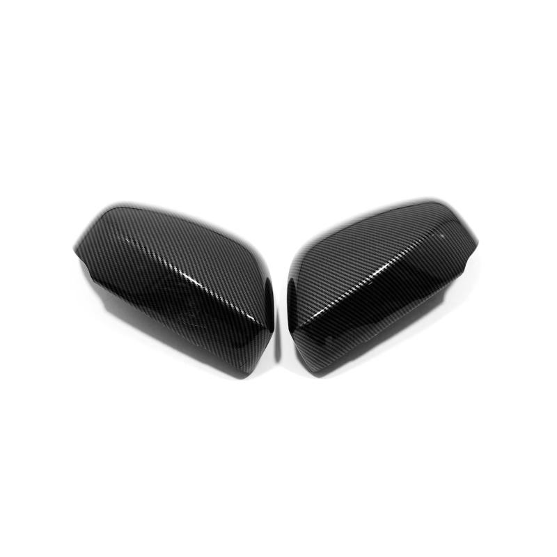 For Toyota BZ4X EA10   2024 ABS carbon Car Rearview Door Side Mirror Trim Rearview Mirror Rain Shield Cover Accessories