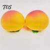 Relaxation Hand Toy Giant Simulated Peach Squeeze Toy, Stress Relief Sensory Pinch Realistic Fruit Ball Fidget for Home Office Fake