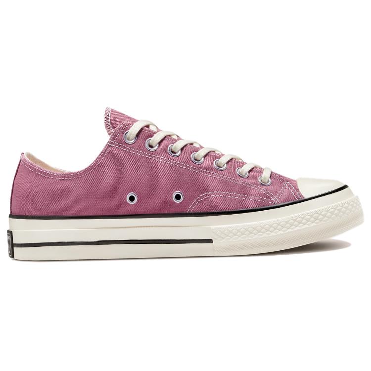 Converse Chuck 70 Vintage Canvas Low 'Pink Aura' (Unisex) Pink Aura / Egret / Black Canvas Shoes 172957C