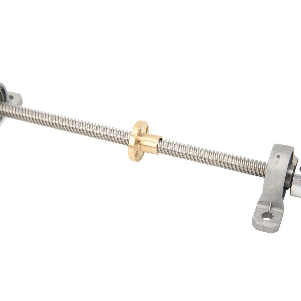 16pcs T8 Lead Screw Linear Motion Guide Rod SC8UU Block Sliding Bearing Block  For DIY CNC Machine