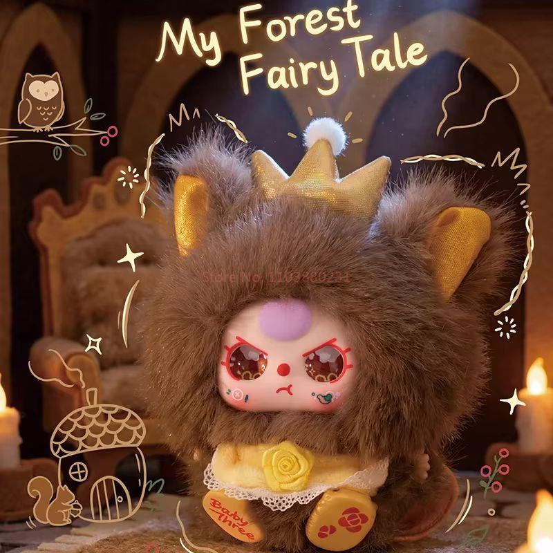 New mini Baby Three The Fairy Tale World Series Desk Decoration Items Fashion pendant Popular Dolls Girl Gifts toys