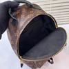 [Pre-Owned] Palm Springs Monogram Canvas Zipper Backpack - Good #1XB6MVN