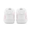 Nike Court Borough Rosa Herz Schleife, Mädchenhaftes Herz, Süßer Stil Weich, Leicht Vielseitig Niedrige Skateboard-Schuhe BQ5448-100(TeamS-S-BOX)