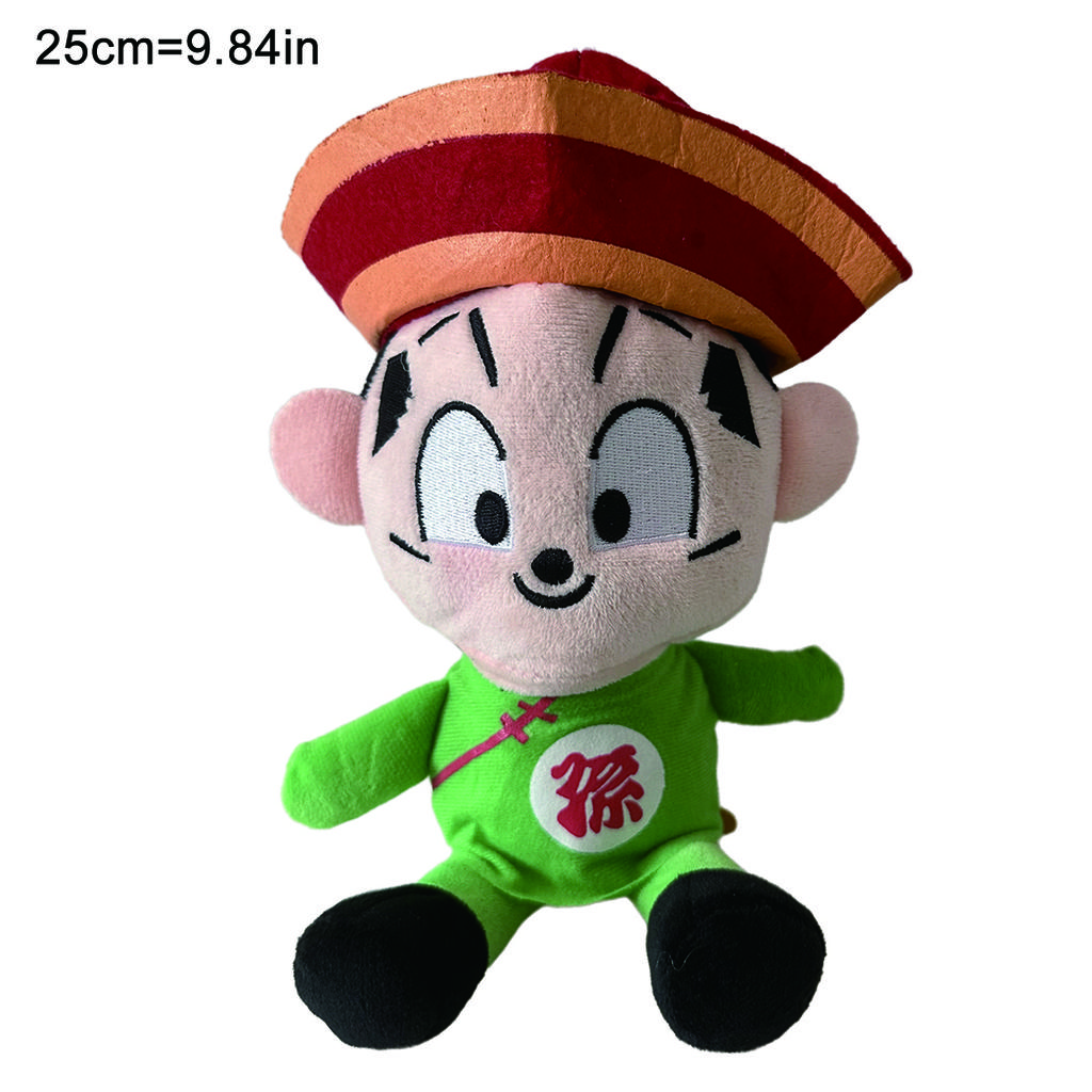 25cm Dragon Ball Plush Toy Japanese Anime Goku Vegeta Cartoon Character Doll Padding Classic Cute Beautiful Gifts For Kids Toys