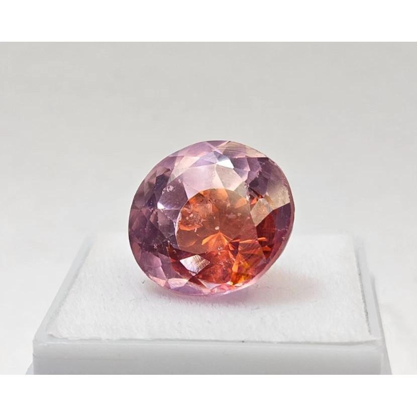 Pitambari Sapphire Bi-Color 17+ Ct Round Cut Certified Beautiful Loose Gemstone
