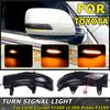 Side Rearview Mirror LED Turn Signal Light Repeater Lamp For Toyota Land Cruiser LC200 FJ200 Prado FJ150