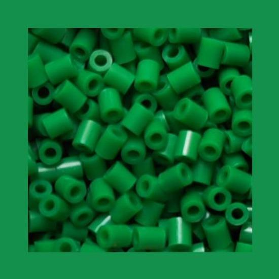 Green color 5mm 1000PCS Pixel Art YantJouet Hama Beads for Kids Iron Fuse Beads diy Puzzles Gift Children Toy