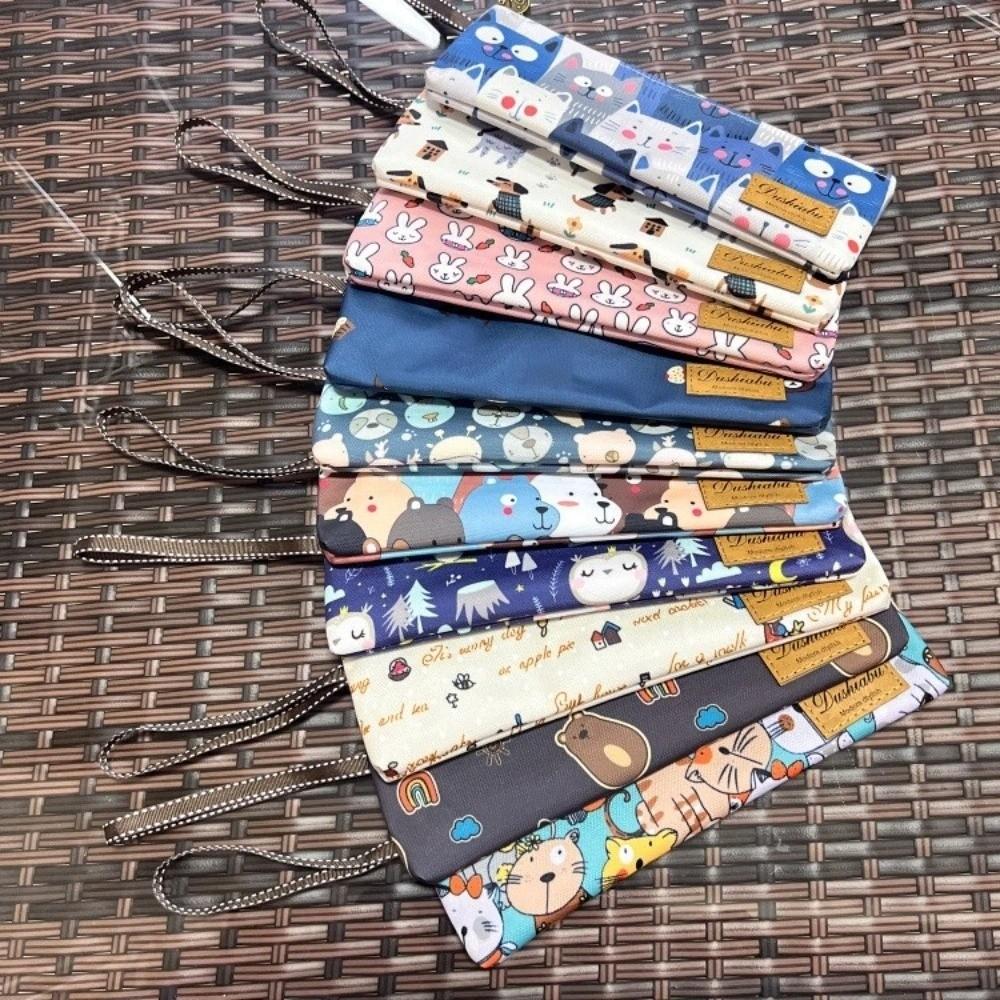 Zipper Closure Tableware Pouch Oxford Pen Bag New Paint Brush Bag Outdoor Travel