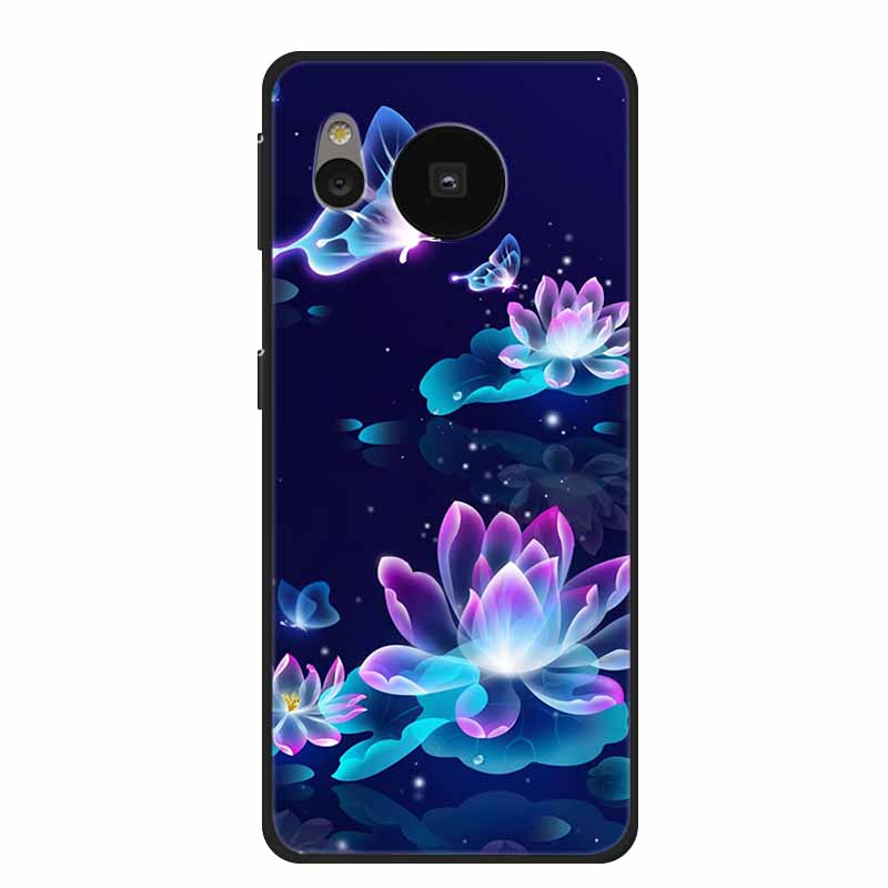 Per Custodia Sharp Aquos Sense 8 Cover Telefono Sense8 Silicone Nero Morbida Cover Posteriore Custodie Coque