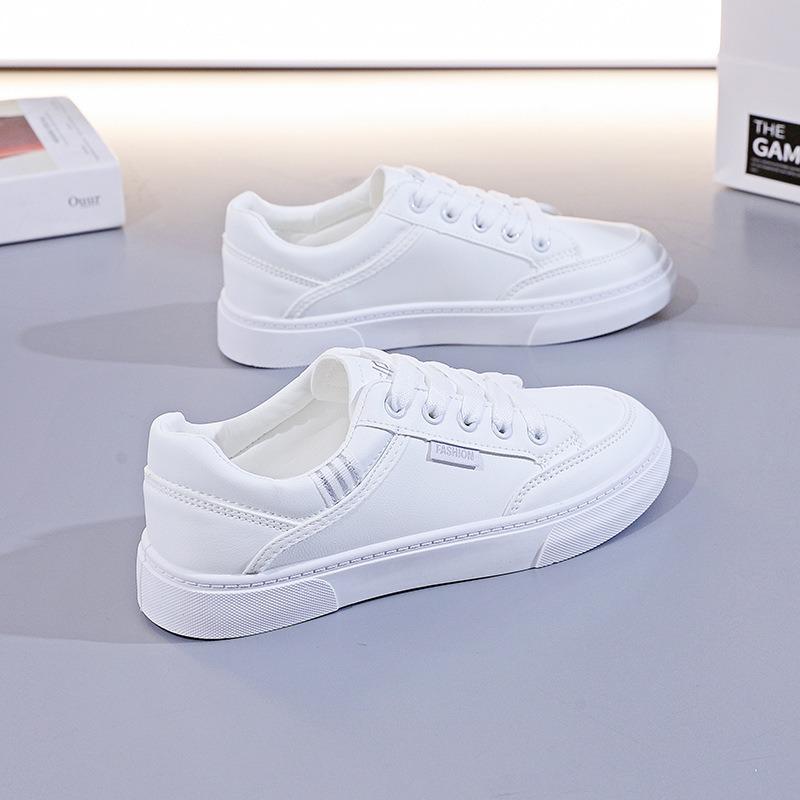 Little White Shoes Women's Spring and Summer, the New Versatile Internet Celebrity Board Shoes Popular Casual Flat Shoes Women's Trendy Shoes RL