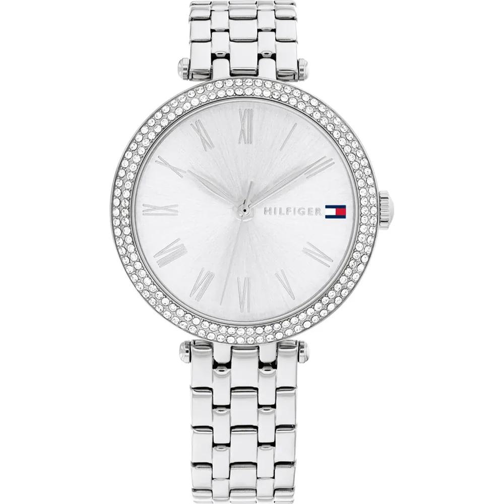 Tommy Hilfiger Natalie Silver Dial Silver Stainless Steel Bracelet Ladies Quartz Watch 1782719 серебряный